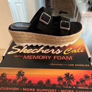 Skechers memory foam wedge